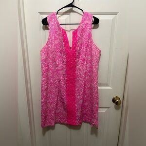 Lilly Pulitzer x target pink dress